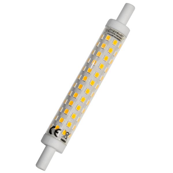 LED Stablampe R7s, 9W, 800lm, warmweiß, 118mm