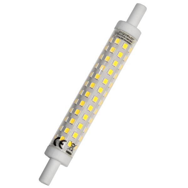 LED Stablampe R7s, 9W, 800lm, kaltweiß, 118mm