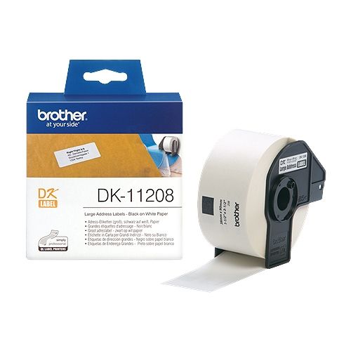 brother DK-11208, DK-Label, 38 mm x 90 mm, 400 St.
