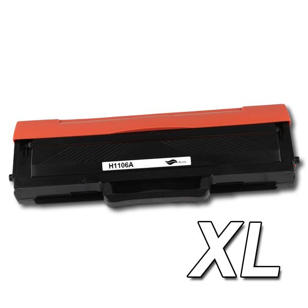 Alternativ-Toner XL für HP-Drucker, ersetzt HP W1106A, schwarz