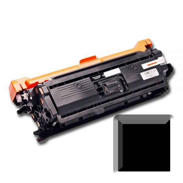 Toner XL alternativ zu HP CE250X | black | 10.500 Seiten