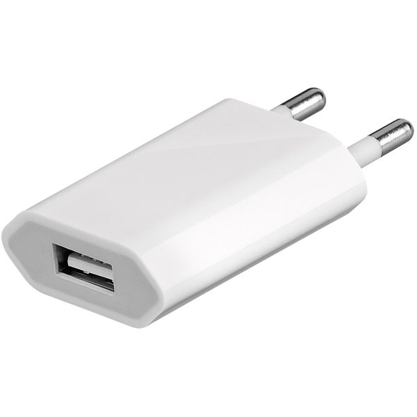 USB-Ladegerät Kompakt 5W, 1A, weiß