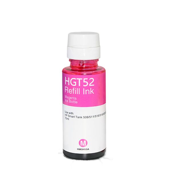 Nachfüll-Tinte Magenta 70 ml alternativ zu HP 52 / M0H55AE
