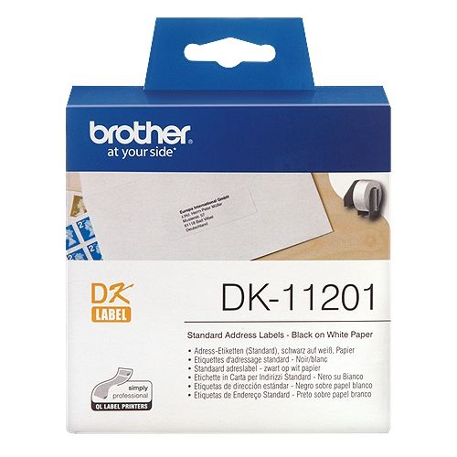 brother DK-11201, DK-Label, 29 mm x 90,3 mm, 400 St.