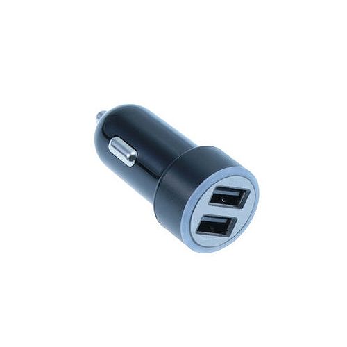 MediaRange High Power Dual-USB KFZ-Lade-Adapter 12V/24V, 2,4 A