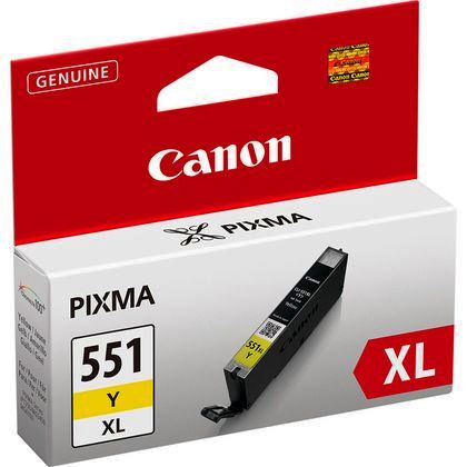 Original Canon Tintenpatrone Yellow Nr. 551XL, CLI-551Y XL