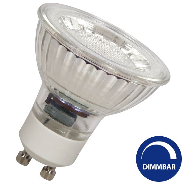 LED Strahler GU10, 5W, 350lm, warmweiß, dimmbar, COB LED