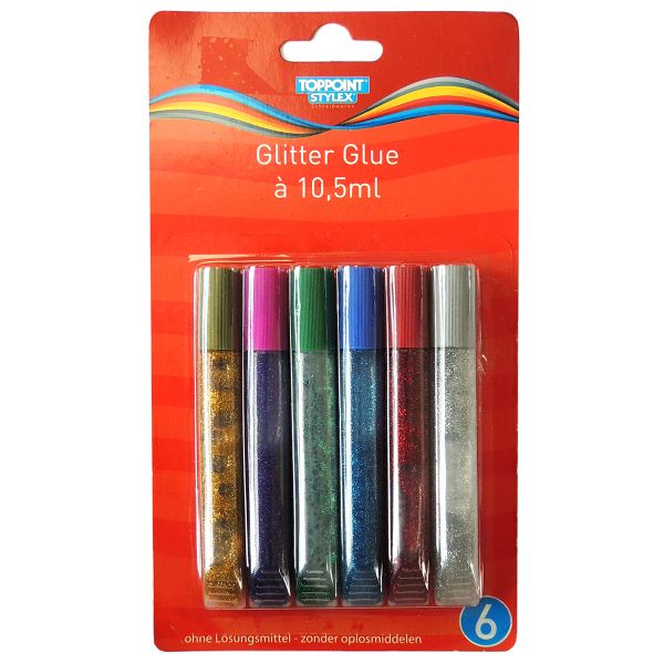 GLITTER-GLUE 6er Pack