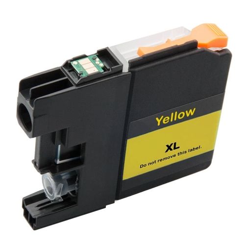 Druckerpatrone yellow mit Chip für Brother, Typ BK121Y-Chip