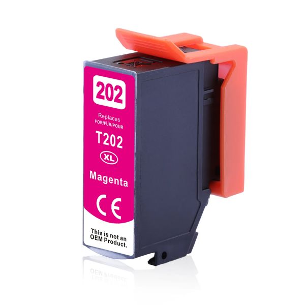 Druckerpatrone kompatibel zu T02H3 / 202XL, magenta