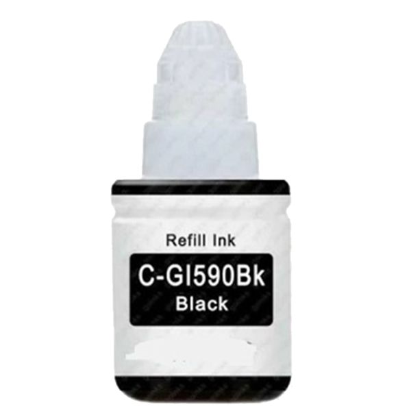Nachfüll-Tinte Black/Schwarz 135 ml alternativ zu Canon GI-590 / 1603C001