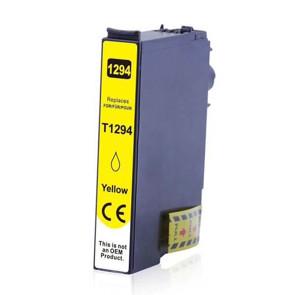 kompatible Druckerpatrone EKT1294 yellow (gelb)