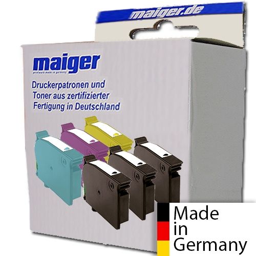 Maiger.de Premium-Combipack (3x schwarz), ersetzt Epson T1281-T1