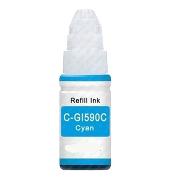 Nachfüll-Tinte Cyan 70 ml alternativ zu Canon GI-590 / 1604C001