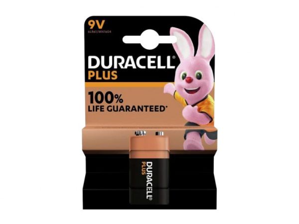 Duracell Plus Power 9V Block-Batterie