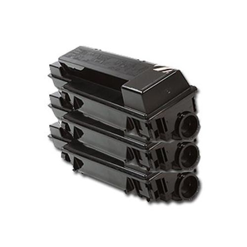 Toner-Set: 3 x schwarz, alternativ zu Kyocera TK-320