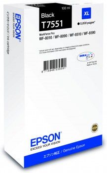 Tintenpatrone Epson T7551 black