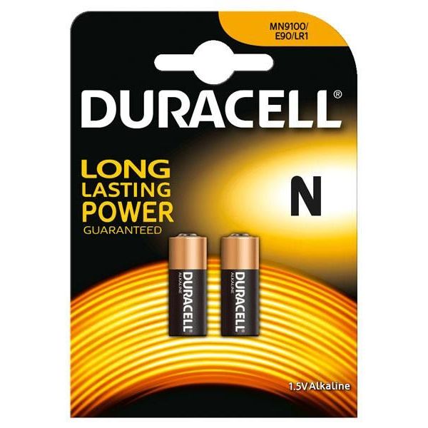 Duracell 1,5V 2 Batterien - N/LR1, E90