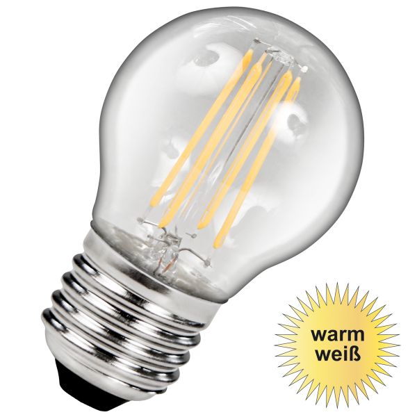 LED Birne E27, 6W, 850lm warmweiß Filament