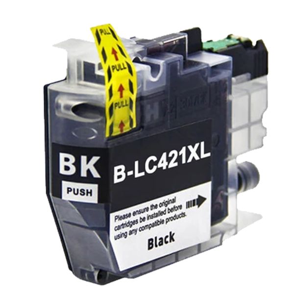 Druckerpatrone XL black mit Chip für Brother, Typ BK421XLBK