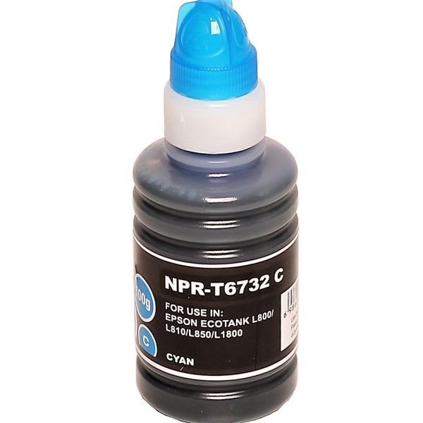 Nachfüll-Tinte Cyan 70ml alternativ zu Epson 6732